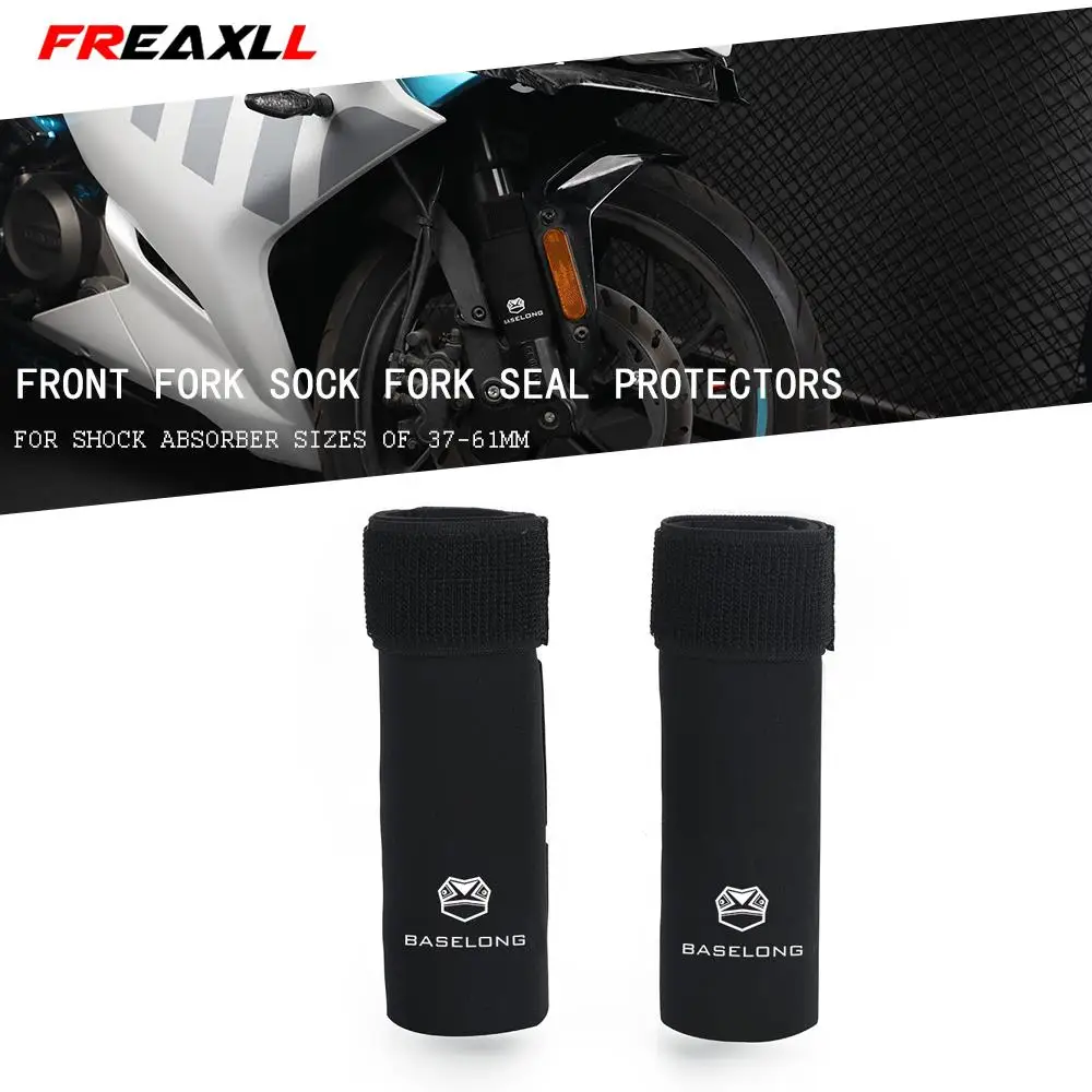 

37-61mm Motor Front Fork Sock Fork Seal Protectors For Honda Yamaha Kawasaki Beta GasGas SHERCO Upside Down Forks