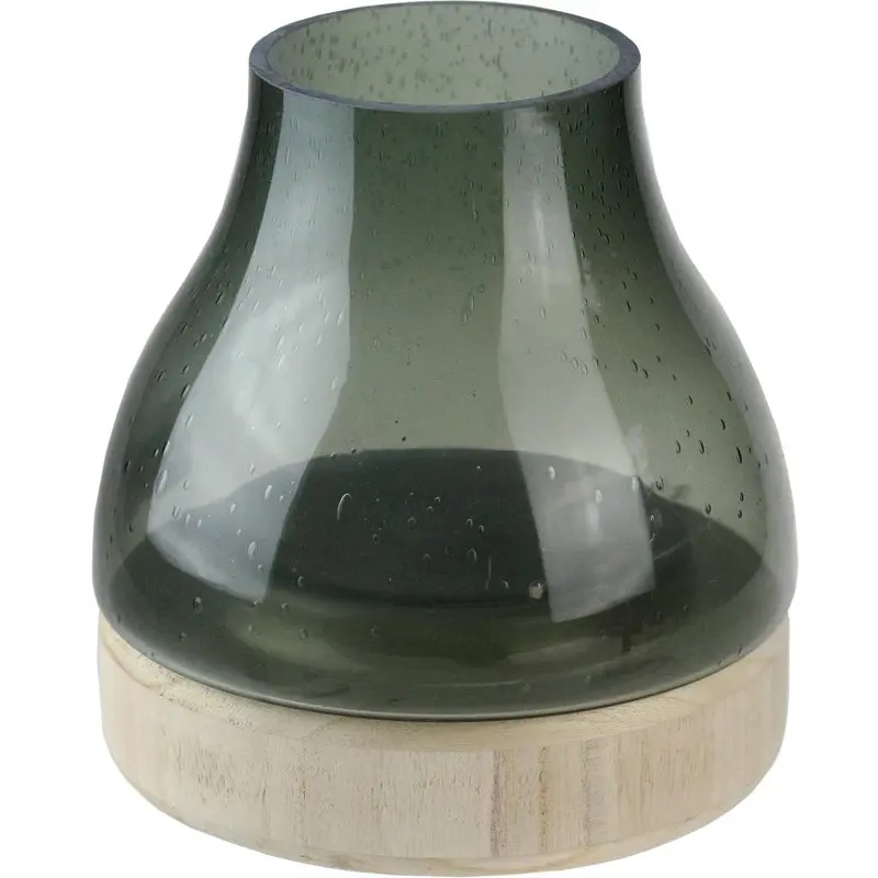 With Wooden Base