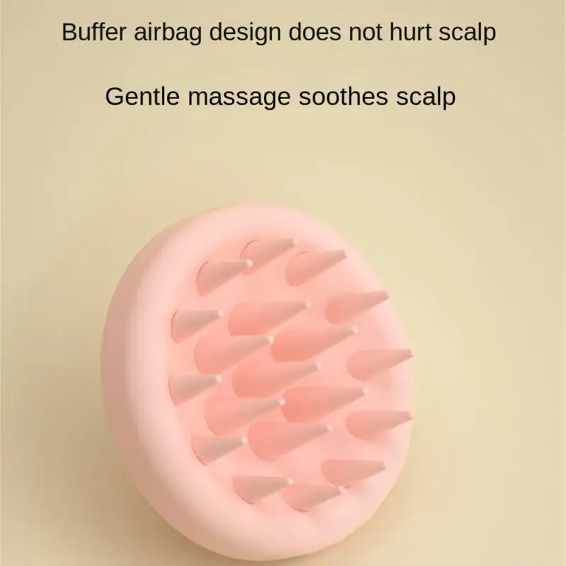 Щетка для массажа кожи головы мягкие силиконовые волосы используемые удаления