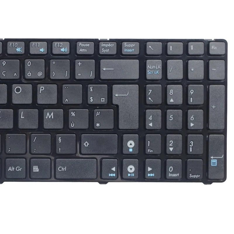 AZERTY FR Французская клавиатура для Asus X61G X64D X64DA X64J X64JA X64JQ X64JV X64V X64VF X72D X72DR X72DY X72F X72J X72JB