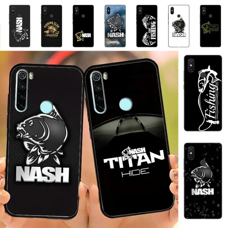 

N-Nash Fishing Logo Phone Case for Redmi Note 8 7 9 4 6 pro max T X 5A 3 10 lite pro