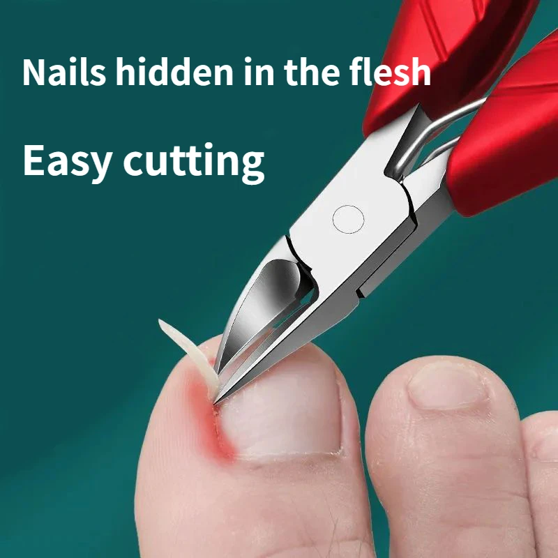 

Toe Nail Clippers Remove Dead Skin Nail Correction Nippers Ingrown Toenail Cuticle Scissor Edge Cutter Thick Pedicure Care Tools