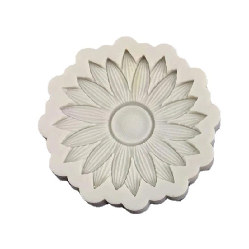 

Soap Molds Sunflower Shapes Silicone Material Mold Perfect Gift for Baking Lover