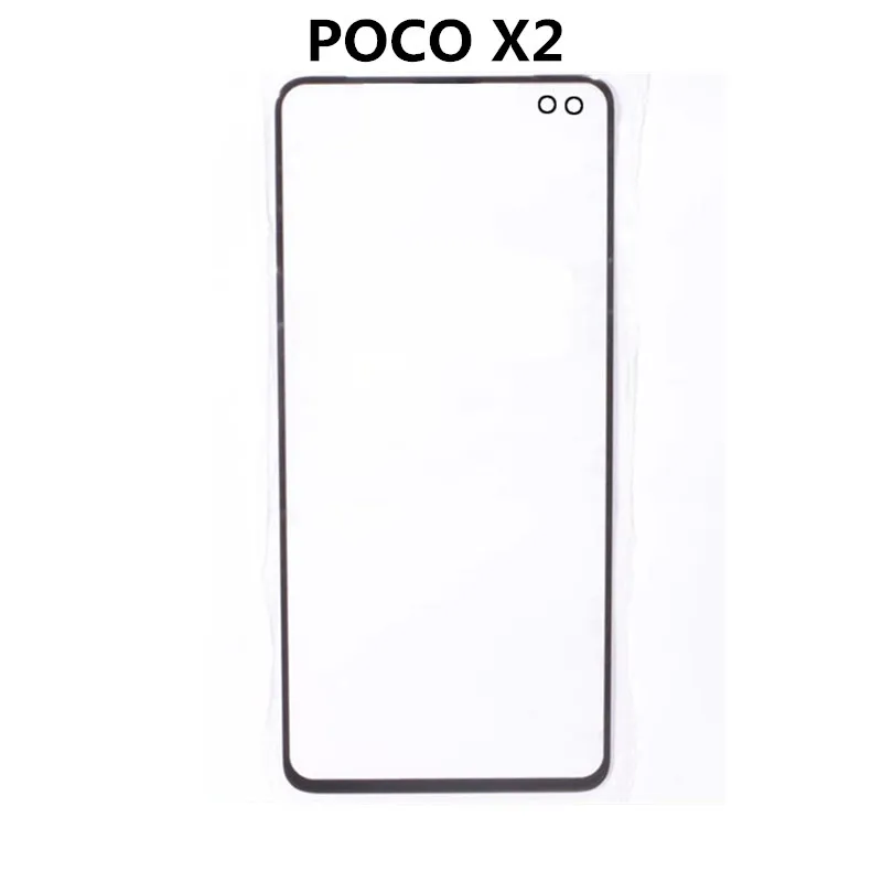 Передний экран для Xiaomi POCO F1 F2 Pro X2 X3 NFC M2 M3 сенсорная панель 3 шт./лот ЖК-дисплей