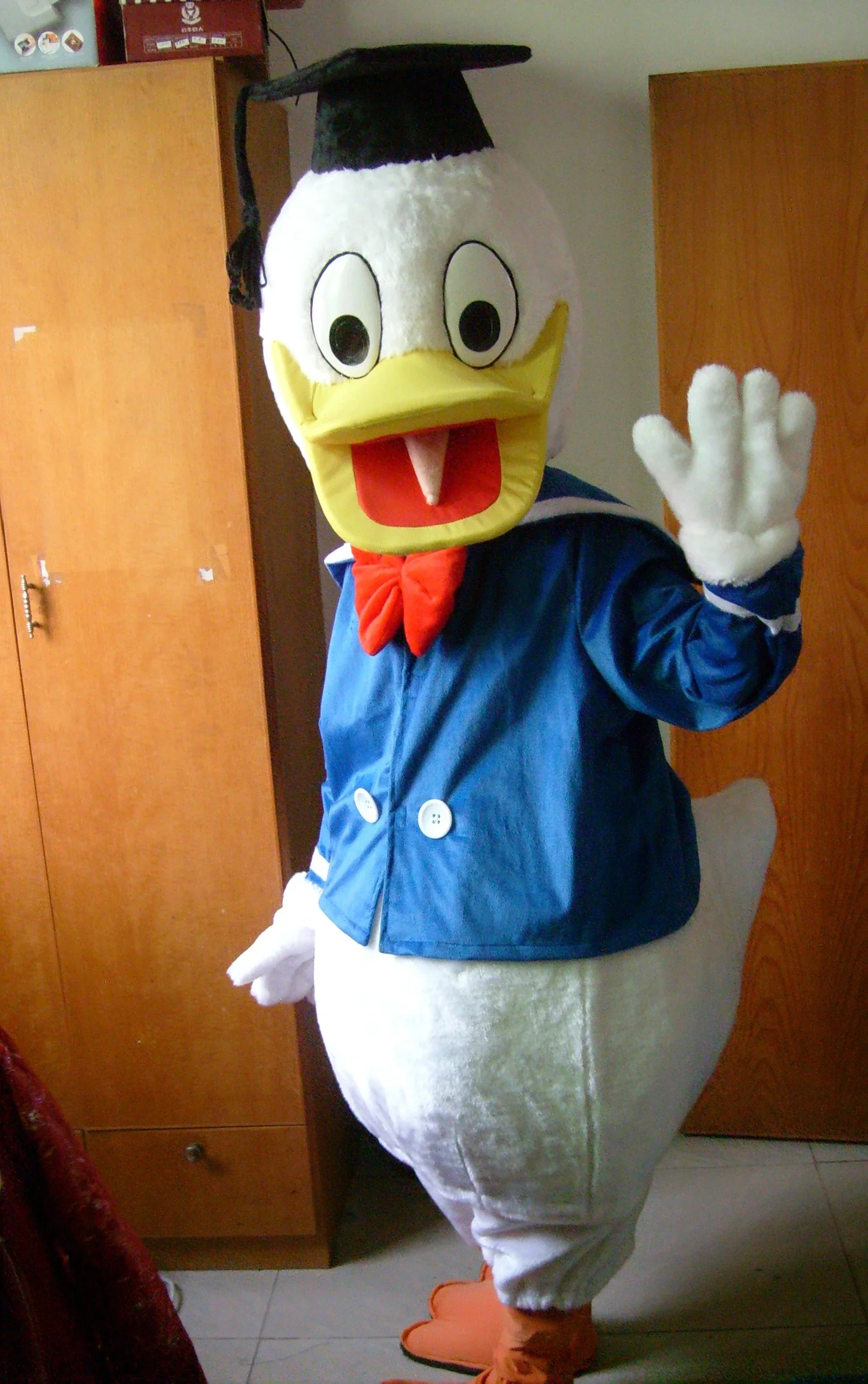 Косплей Дональд Дак Мальчик Дейзи Утка Девушка Талисман Рекламный Костюм