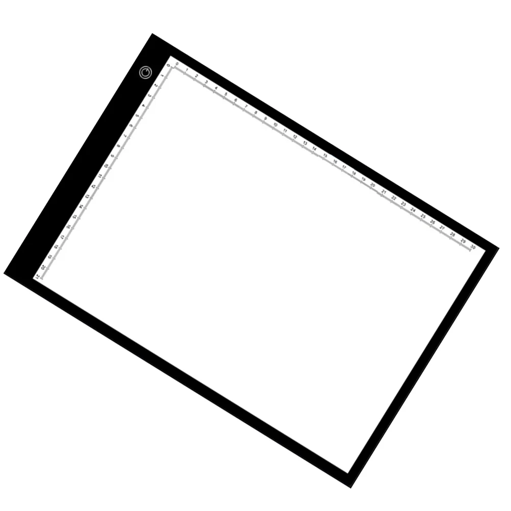 

1PC A4 Drawing Projector LED Light Table Multi-use Graduated Copyboard Tracing Light Pad with USB Cable (Pattern 1)