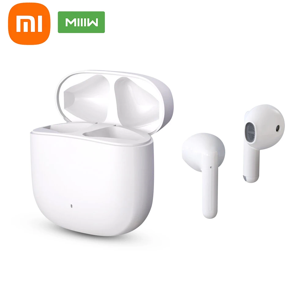 

Xiaomi MiiiW TWS Earphones Marshmallow Bluetooth headset Compatible White Ultra-small Body Comfortable In-ear 13mm Large Dynamic