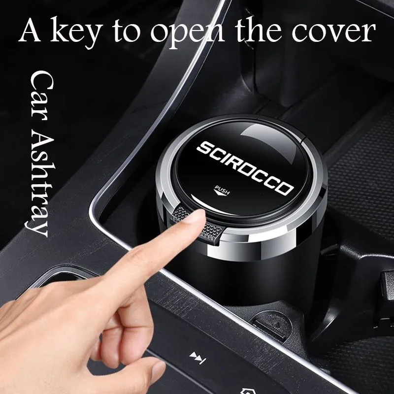Универсальная автомобильная пепельница с открытым ключом подходит для Volkswagen
