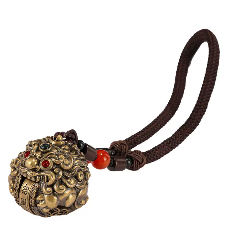 Новый Ретро-кулон на удачу Pixiu с маленькими финансами креативное украшение для