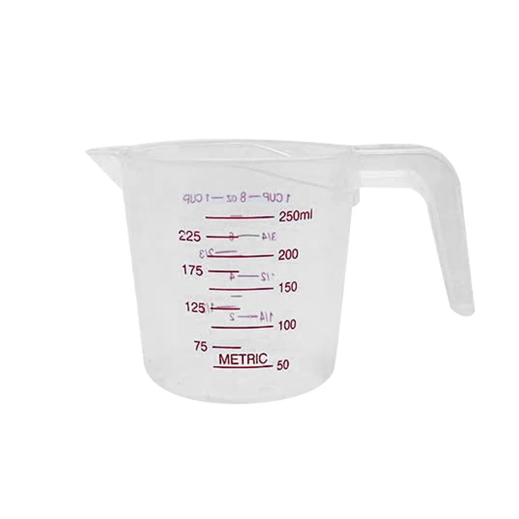 

Measurement Cup Reusable Hand Held Transparent Cups Indoor House Kitchen Canteen School Laboratory Tools 500ML