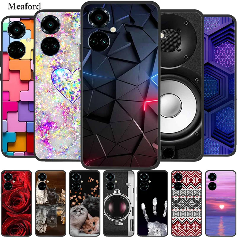 

For Asus Zenfone 9 Case Cartoon Silicone Soft Protective TPU Back Cases for Asus Zenfone 9 5G Coque Zenfone9 Protective Fundas