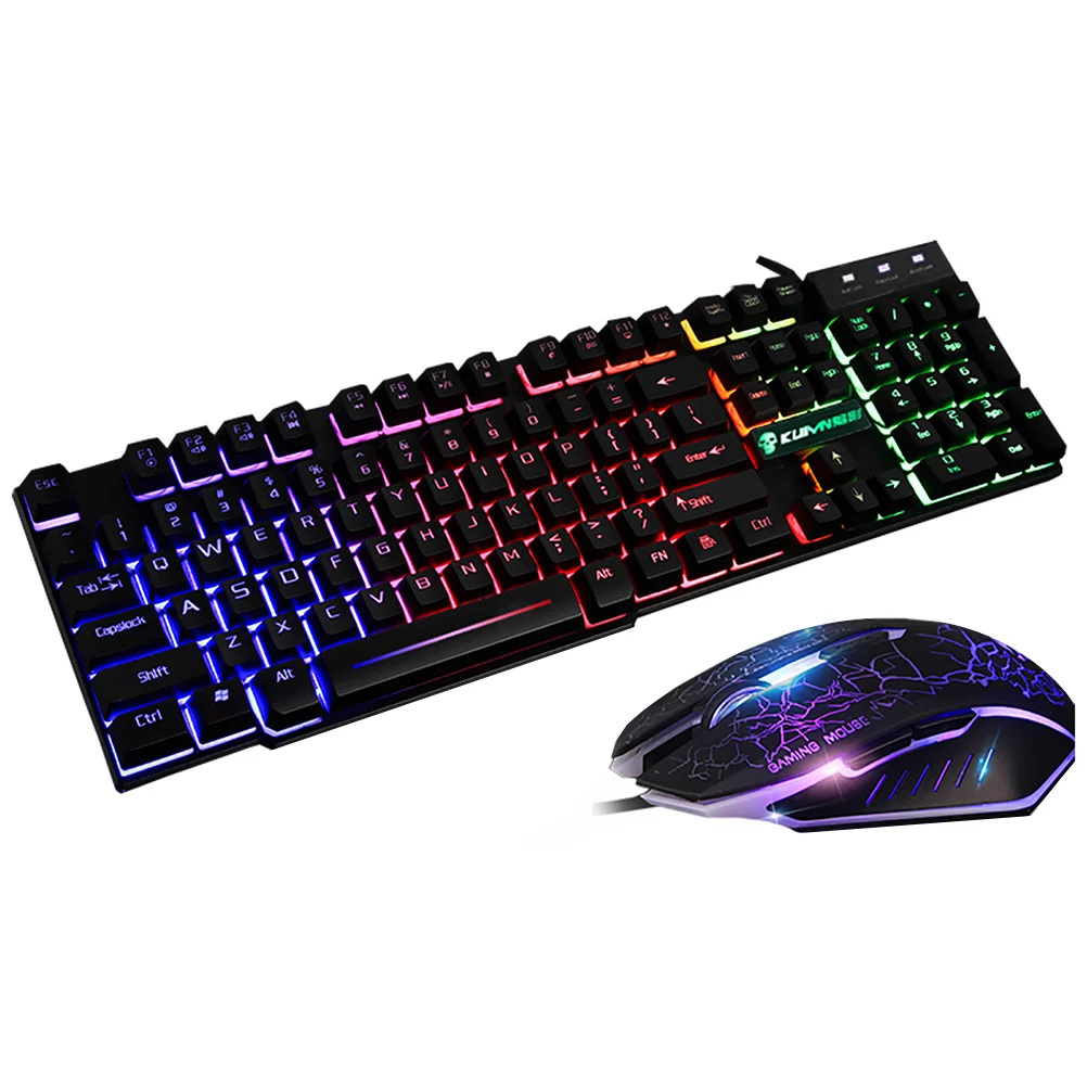 

1 Set Wired Keyboard Cool Keyboard Backlight Keyboard Game Keyboard for Family Boy