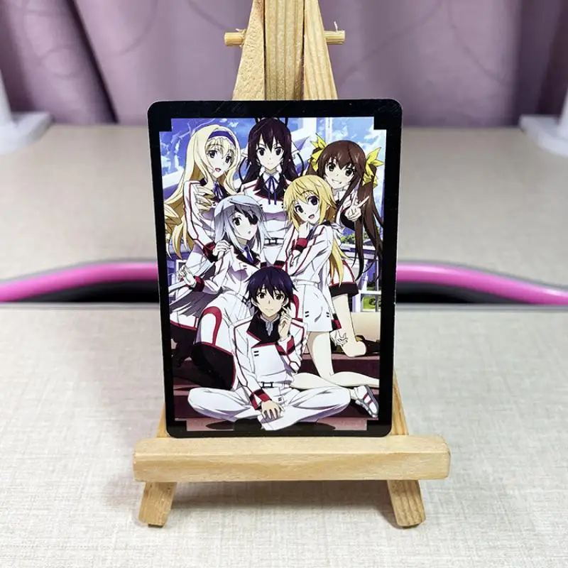 Флэш-карта 6 шт./компл. Infinite Stratos милая флэш-карточка карточка Шарлотта дунуа shinonono