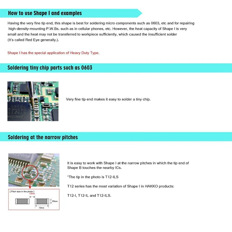 Серебряные наконечники для паяльника 900M-T 20 шт.