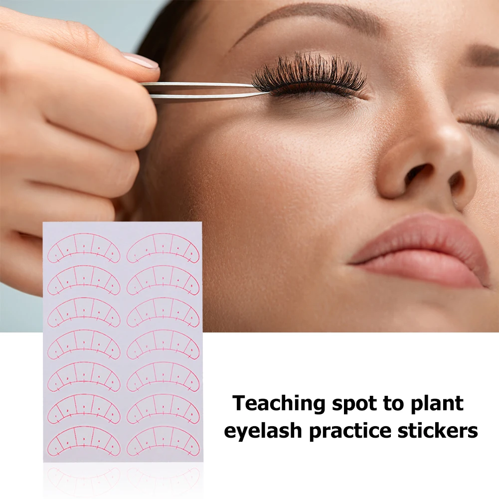 

70Pairs Eye Tips Sticker For Lashes Extension Grafted Eyelash Paper Patches Wraps Practice Under Eye Pads Make Up Tools