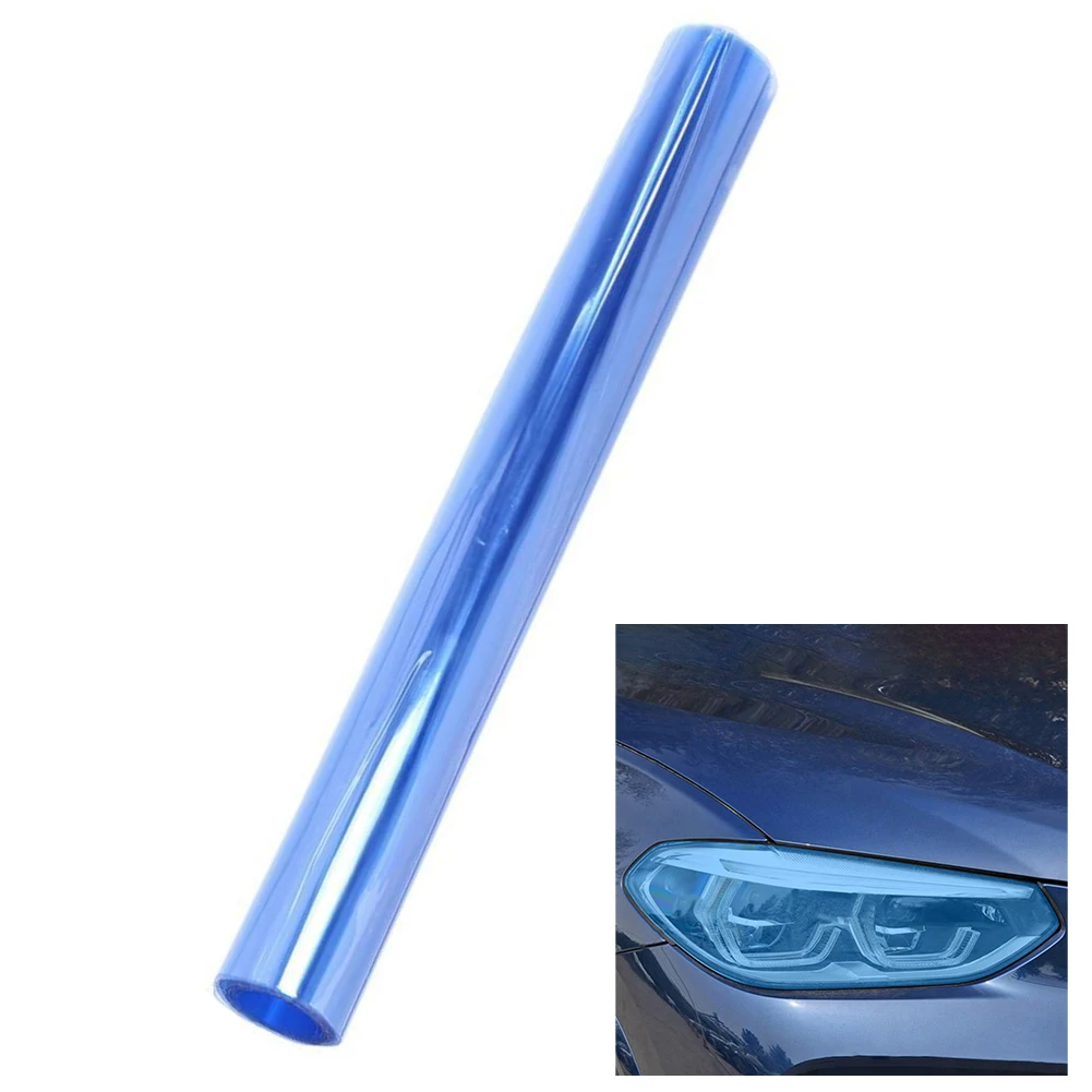 

Color Sticker Light Color Sticker Stretchable Waterproof Auto Parts Car Stickers Flat Surface Headlight Protective Film