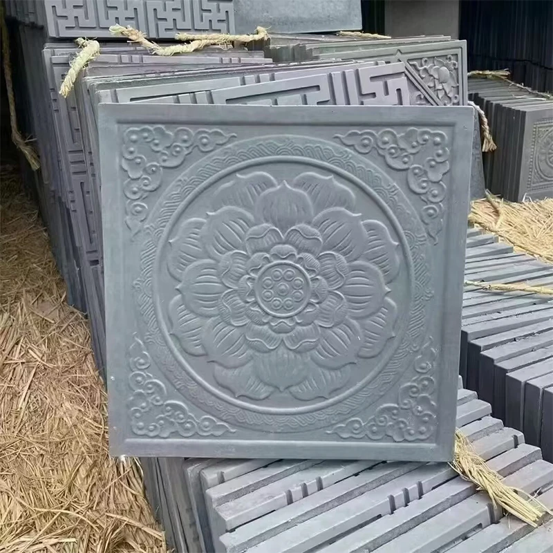 Цементная антикварная напольная плитка четверугольный двор форма для двора