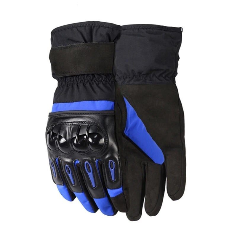 

Full Finger Winter Motorcycle MTB-Warm Gloves Touchscreen Anti Slip Windproof Thermal for Texting Running Cycling Skiing