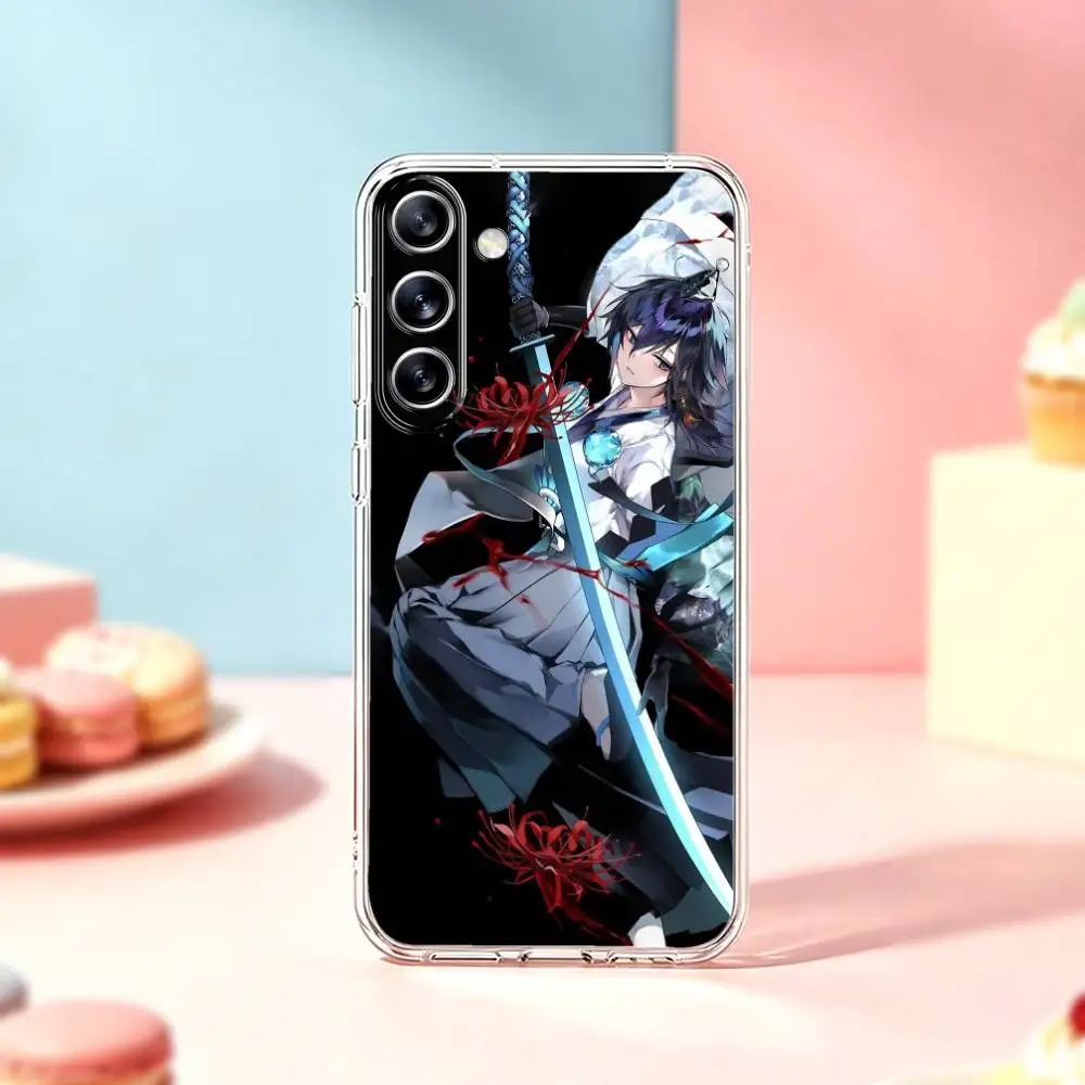 Фото Чехол для телефона Cool I-Ishimi Yokoyama для Samsung Galaxy A91,80,73,72,71,53,52,32,31,22,21s,20, прозрачный мягкий чехол №2