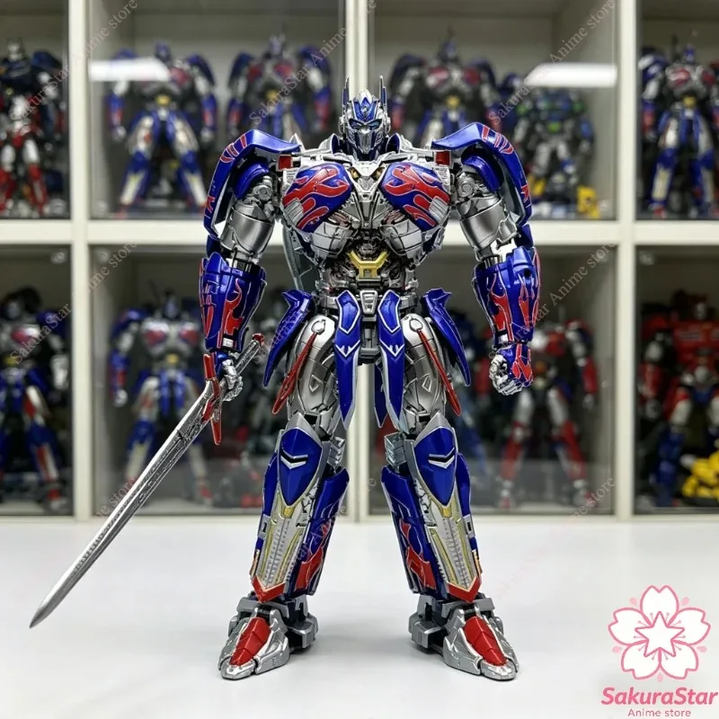 Фото В наличии: Black Mamba BS03 UT R-02 Optimus Prime, трансформирующийся робот из сплава, коллекционная аниме-фигурка, подарочная игрушка №2