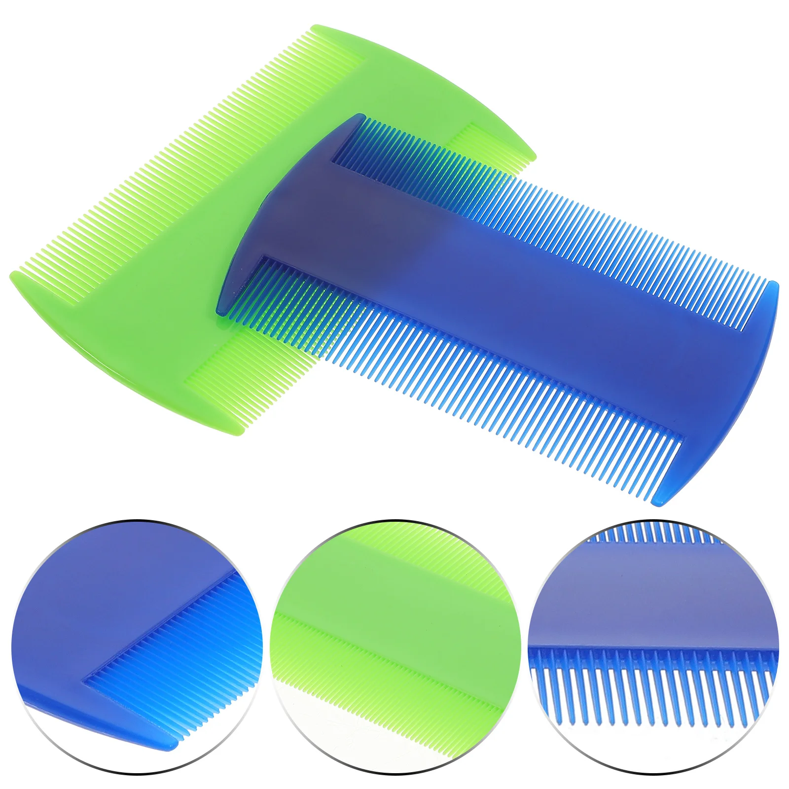 

5pcs Combs Comb Combs Hair Combs Revomer Tool Double Sided Comb for