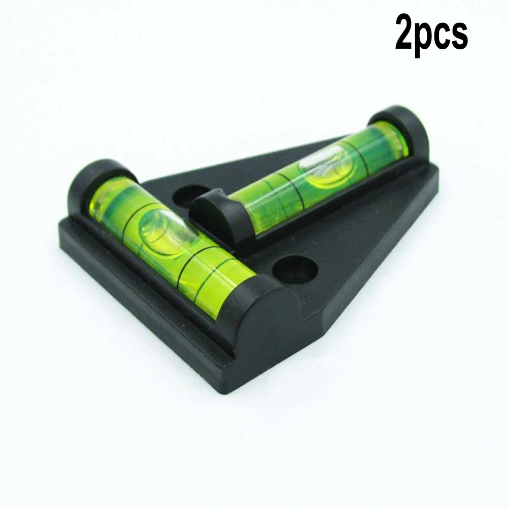 

Mini T-Shaped Horizontal Bubble Measurement Test 2PCS Black Orange T-Shaped Yellow For Pictures TV\\'s Caravans