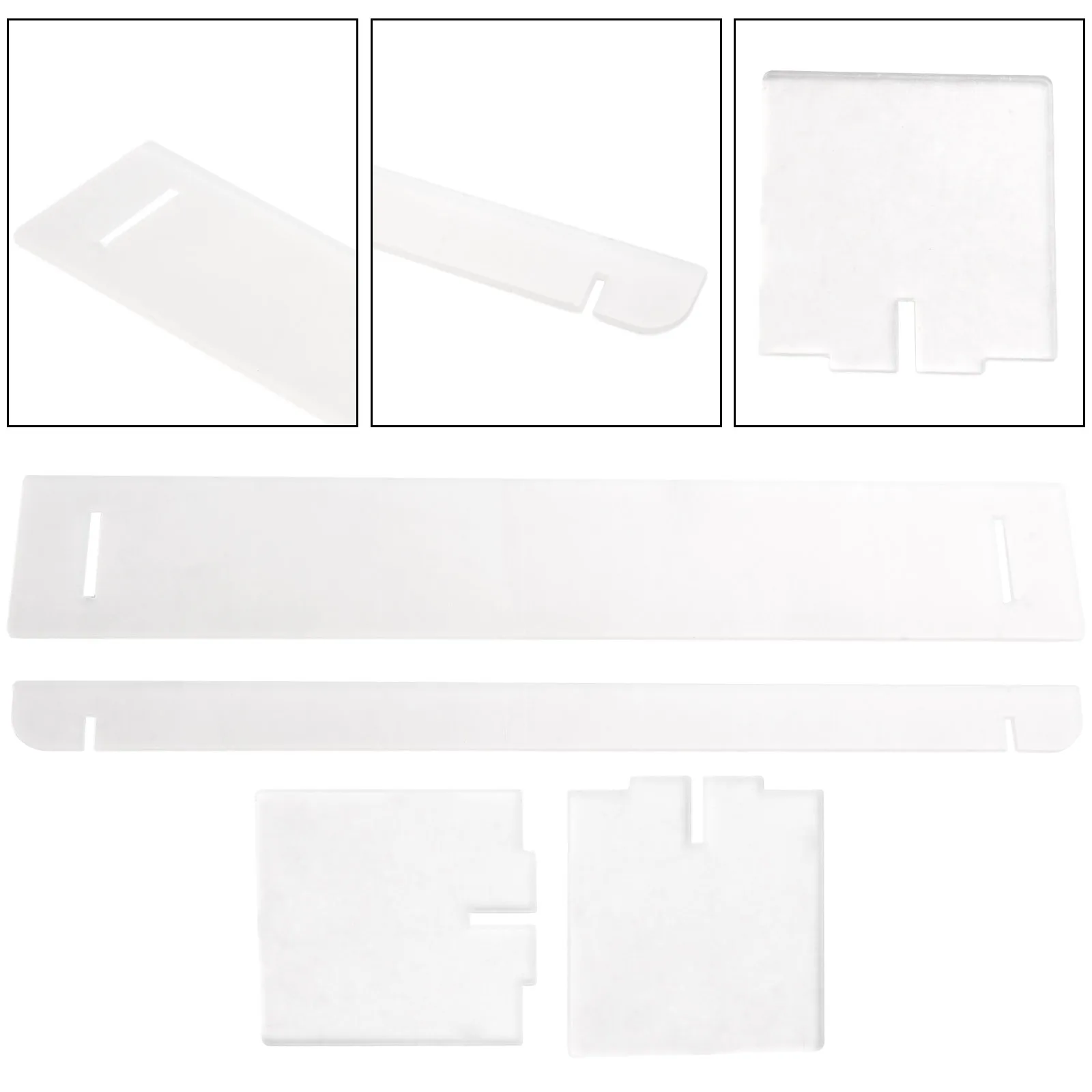 Акриловая подставка прозрачная лестница креативный органайзер для хранения