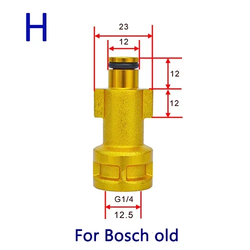 

Разъем для водяного пистолета XMSJ 1/4" для Karcher, Bosch, Nilfisk