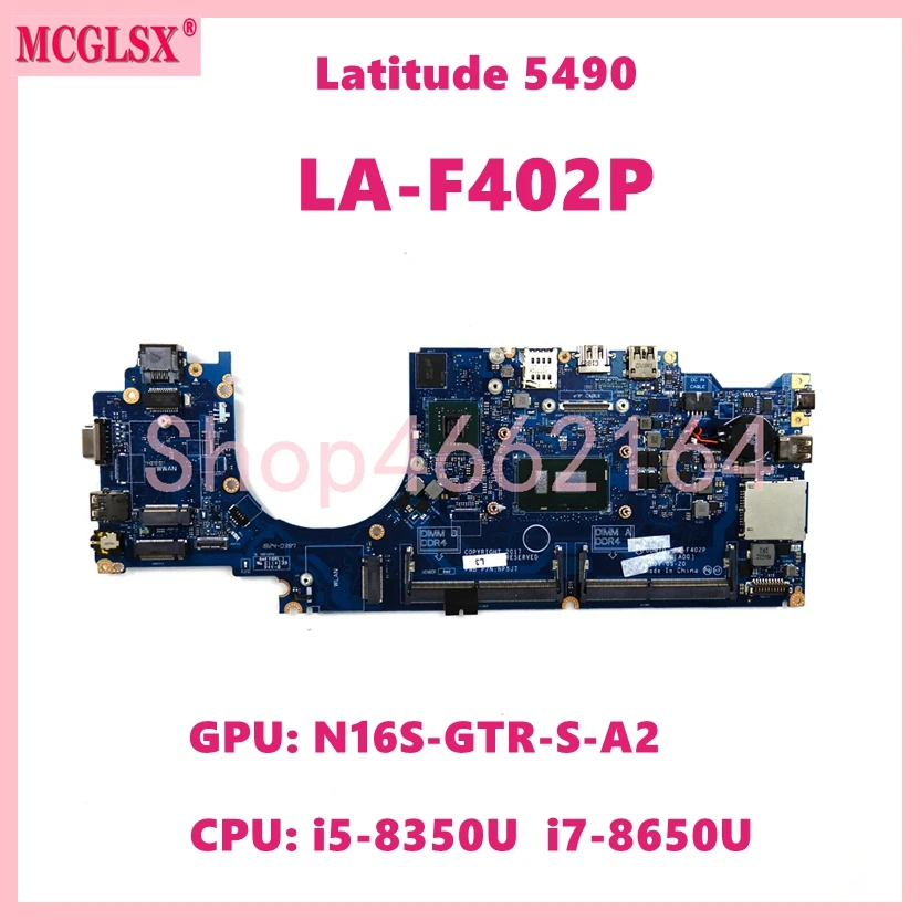 

Фотографическая материнская плата для ноутбука Dell Latitude 5490 E5490 09XJ6N 0NFW3V