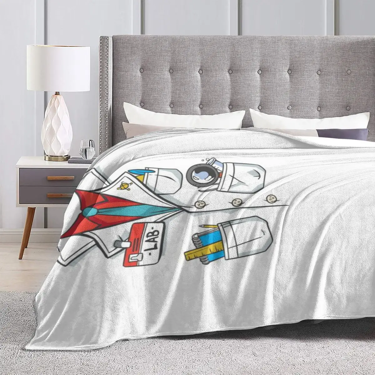 Лабораторное пальто Ультрамягкое одеяло из микрофлиса