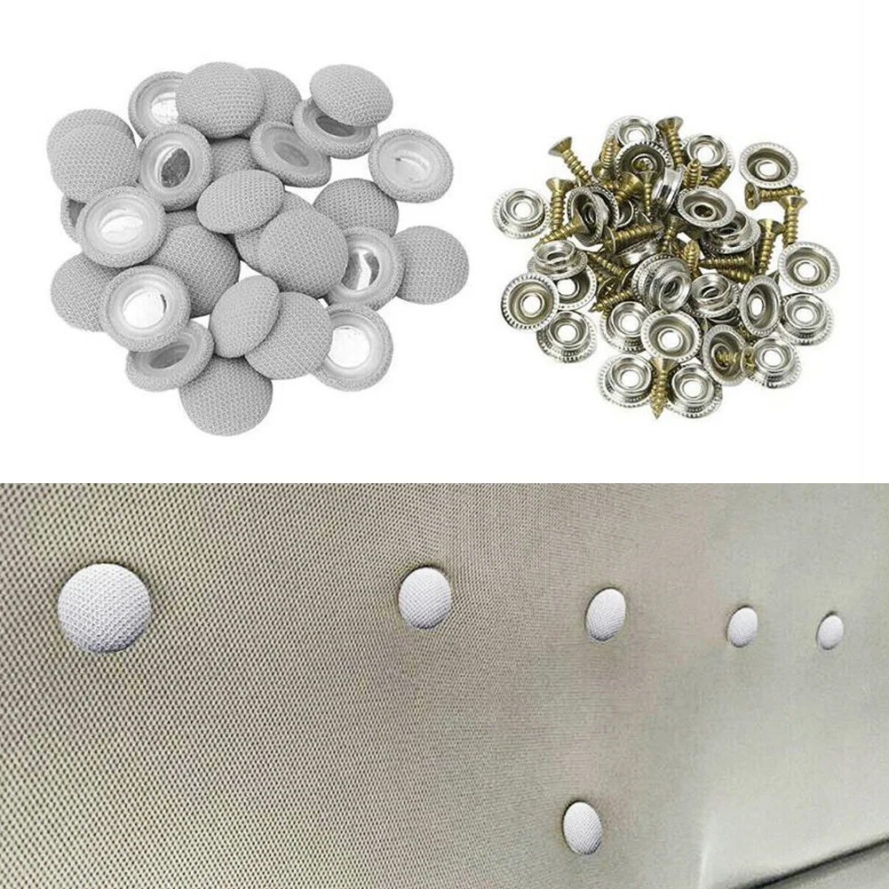 

Brand New Clips Roof Buckles Pin Snap Repair Headliner W/Screws Nail 60Pcs/Set Car Accessories Car Roof Buckles