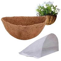 thick coco liners 14 inch hanging basket liners good water retention wall planter replacement liners for window box