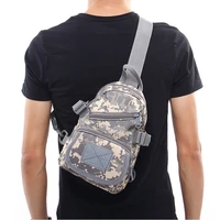 outdoor sports military tactical shoulder bag crossbody chest bags men camping hiking hunting backpack travel messenger pack bag