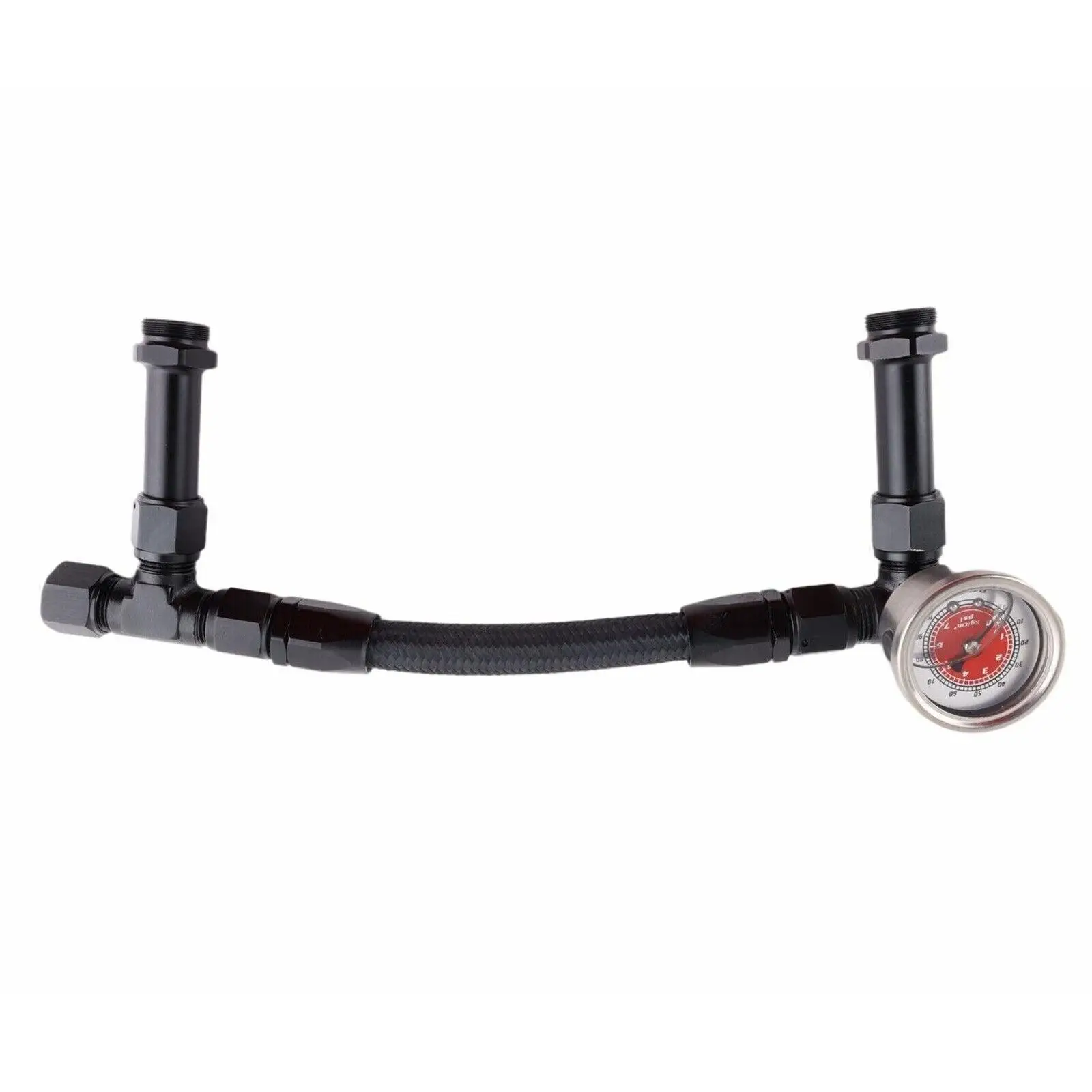 

AP02 для карбюратора Holley 4150 манометр топливной линии AN8 Плетеный двойная подача Carb