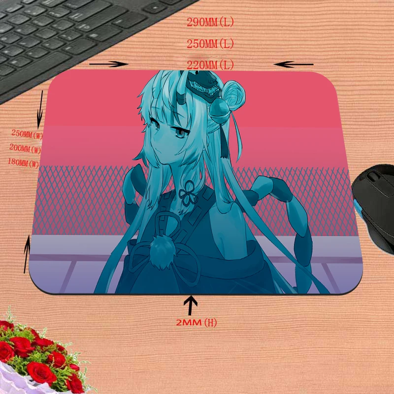 

Mairuige Carpet Mouse Pad Nakiri Ayame Desk Pad Hololive Laptop Pad Desktop Computer Office Tables Pc Gamer Complete Keyboard