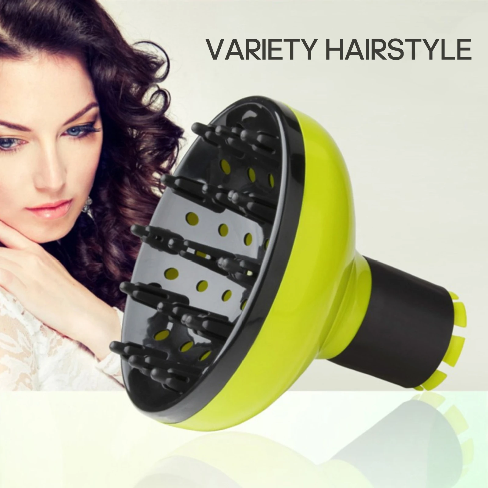 

Professional Hair Dryer Wind Hood Hair Setting Styling Tool Blow Diffuser Wind Nozzle Hair Dryers Accessory Barber Tools