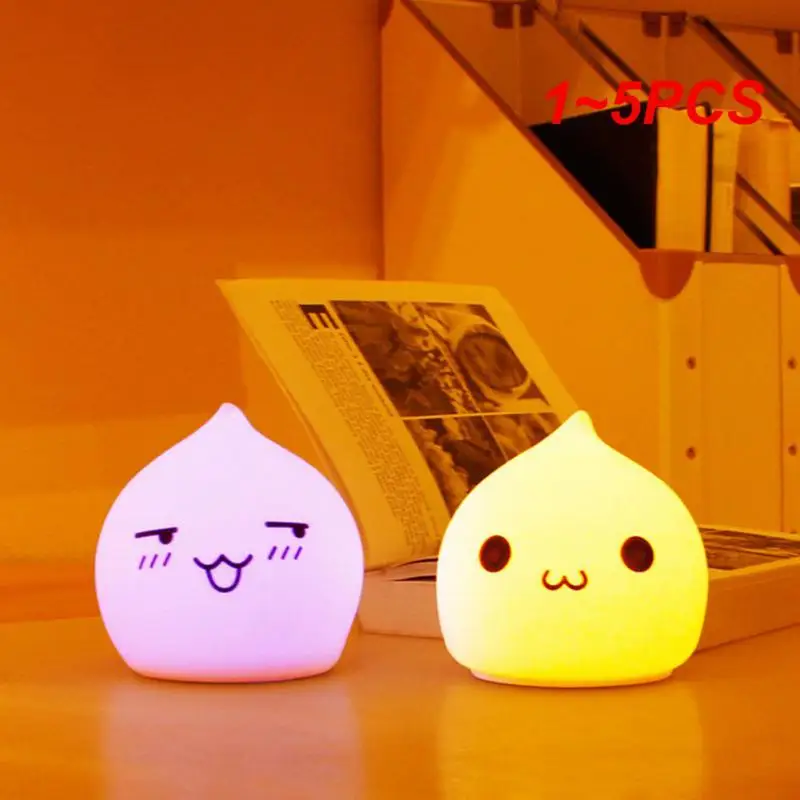 

1 ~ 5 шт., портативная энергосберегающая лампа-капелька, меняющая цвет