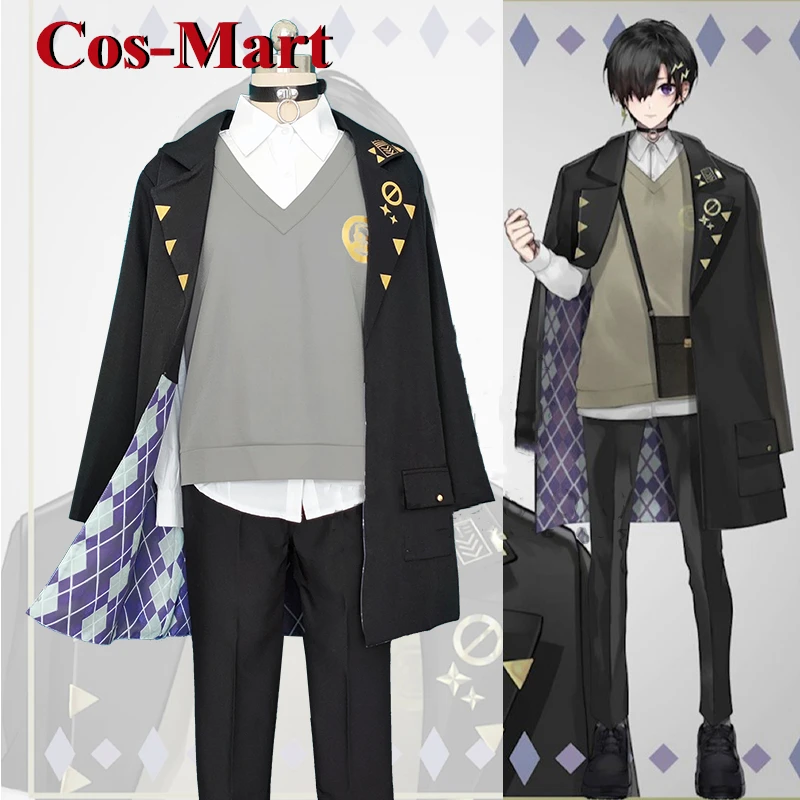 Cos-Mart аниме VTuber Holostars Kanade Izuru косплей костюм повседневная одежда осенне-зимняя