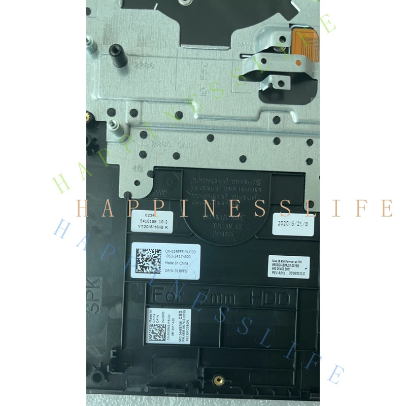 Новый верхний корпус Palmre с RGB-подсветкой клавиатуры (US) для Dell G5 15 5500 01RPF5 1RPF5 (art.: 3920dbe5a80da) - 3920dbe5a80da