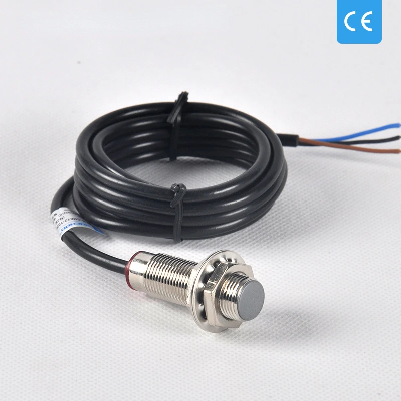 

M12 NJK-5002D Hall sensor inductive proximity switch three wire NPN normally closed with magnetic detection range 10mm