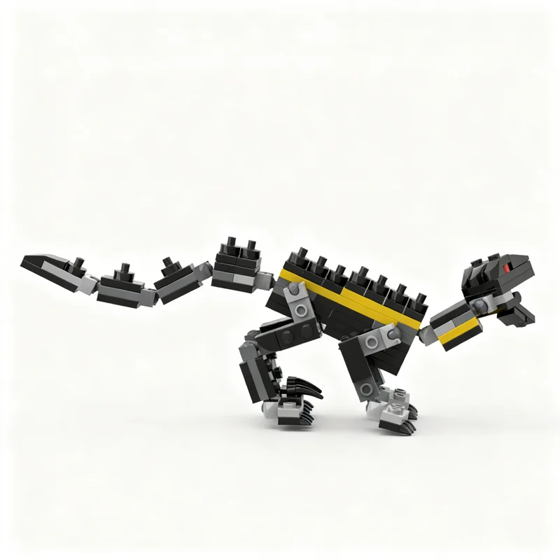 НОВИНКА: Набор из 202 деталей MOC: Креативная модель Индоминус Капитан Индораптор. Бесплатный комплект строительных блоков для самостоятельной сборки. Декоративный подарок. (art.: 3920daccc370f) - 3920daccc370f