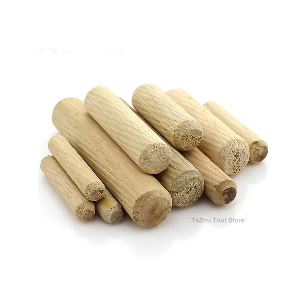 Деревянные штифты для дюбелей M5 M6 M8 M10 M12 прямые деревянные с канавками стержни