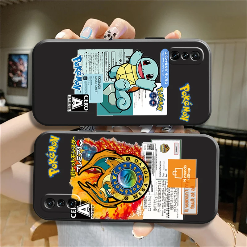 

Чехол для телефона с японским аниме покемоном для Xiaomi POCO X3 Pro M3 Pro NFC F3 GT 11 Lite, черный чехол из ТПУ, Оригинальный чехол