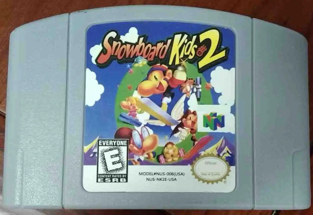 

Игровая карта Snow board kids2 N64 подходит для версии N64, американской английской версии и японской анимационной игрушки в подарок.