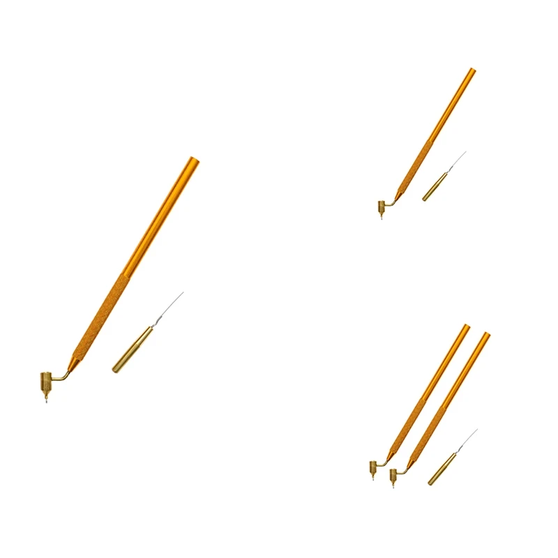 

Наклонная тонкая ручка для рисования, точная нажимная краска для каменных чипов и ремонта от царапин