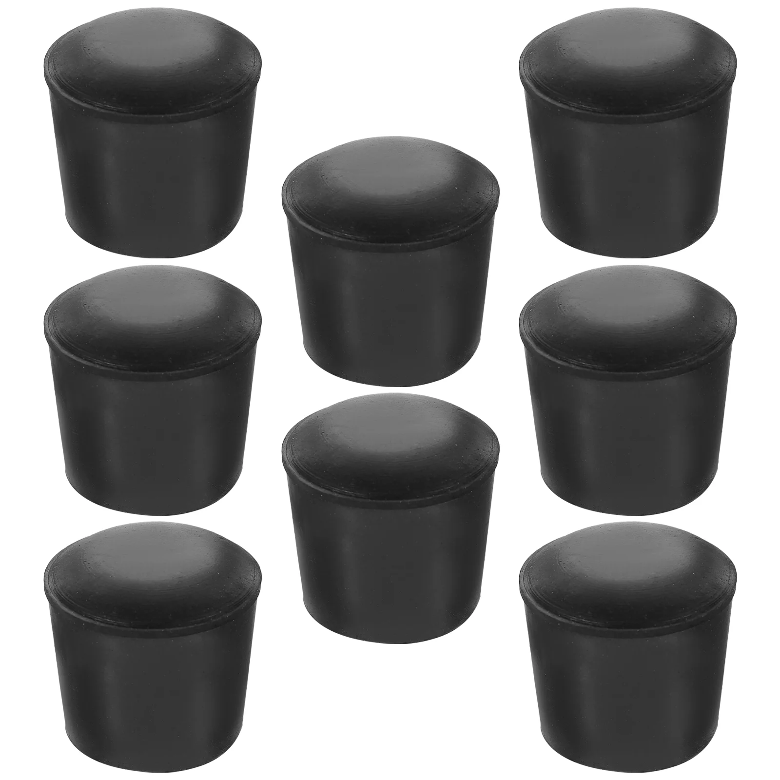 8 Pcs Chairs Kitchen Supplies Leg Caps Pads Furniture Rubber Feet Anti-skid Placemat Protectors