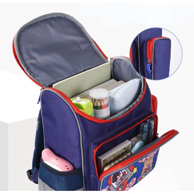 Primary Girl Boy Astronaut Dinosaur Cartoon Backpacks New Children Cute Small Schoolbags for Students Grade 1-3 All-match Hot