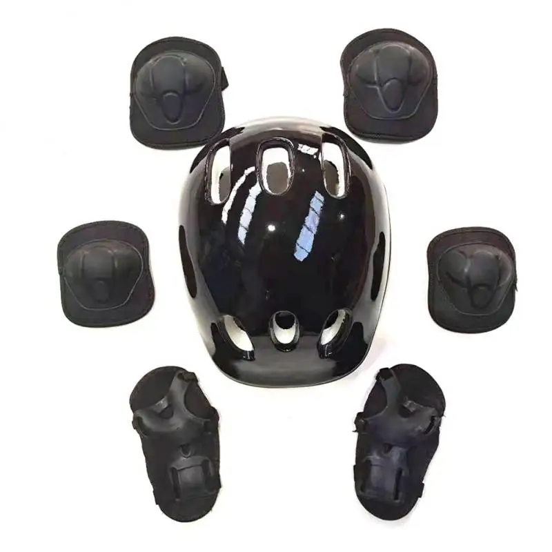 

Durable Wrist Guard Pad Set Kids Knee Elbow Professional Roller Skating Helmet Childrens Roller Skating Helmet Plastic Sponge