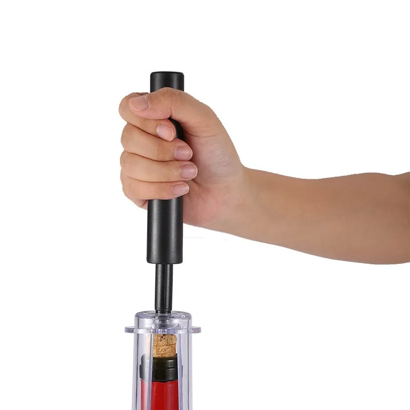 

Wine Opener Air Pump Pressure Vacuum Wine Bottle Corkscrew Stainless Steel Pin Type Cork Out Tool Wine Opener Bar Accessories