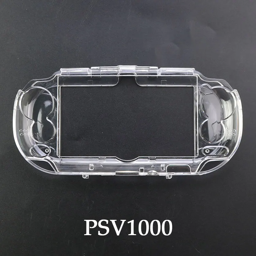 1PCS Clear Crystal Case Hard Case for PS Vita PSV 1000 2000 PSP Go Clear Cover for PSP1000 2000 300 images - 6